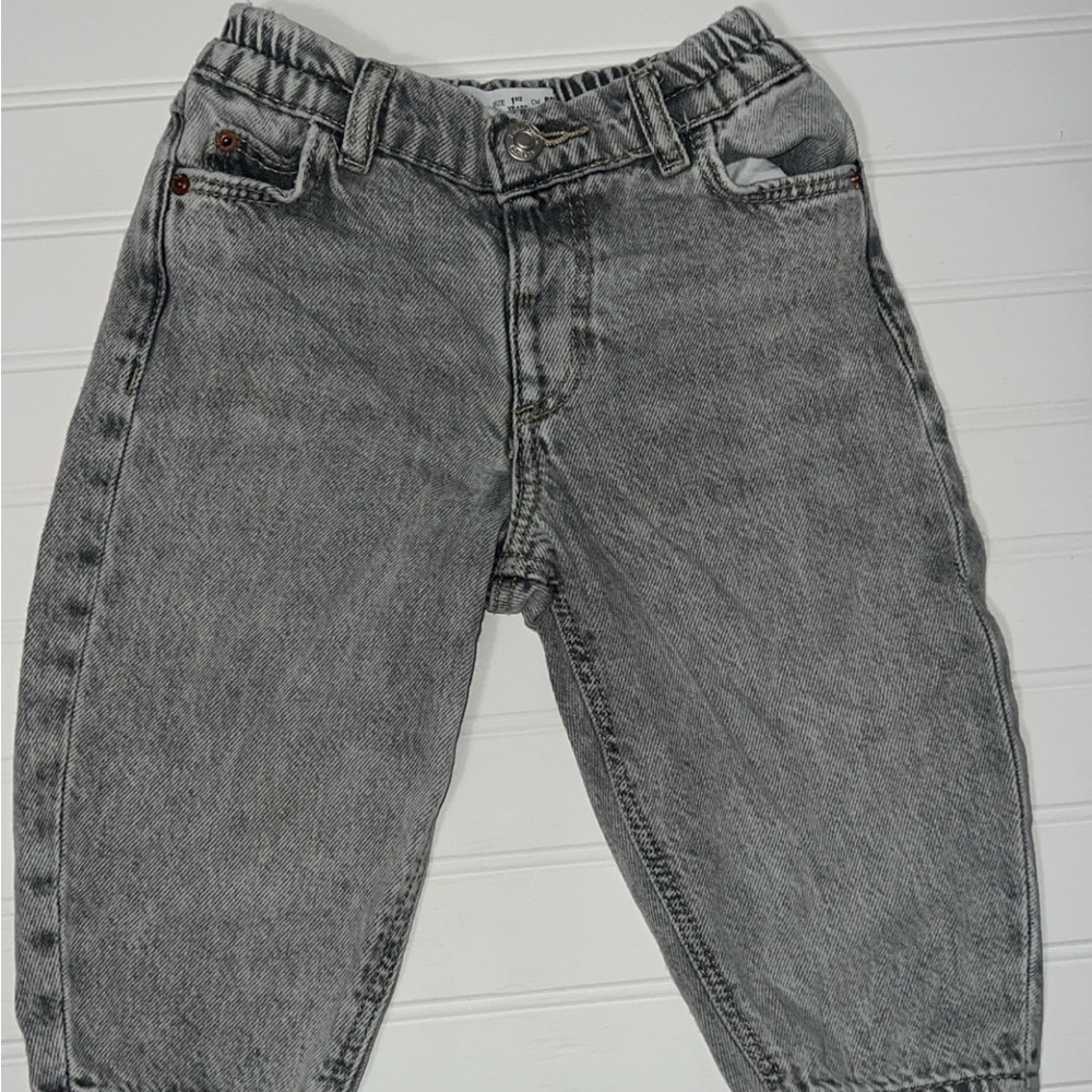 Zara Light Gray Denim Jeans